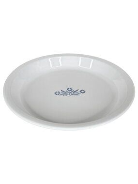 Corning Ware Cornflower Blue Pie Pan Plate P-309 9-Inch Pie Plate Made In USA